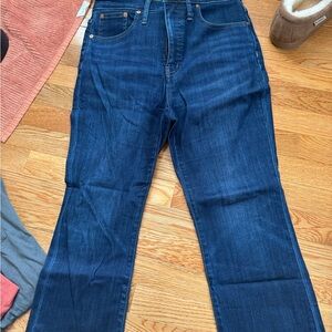 Madewell Cali Curvy Demi Boot Jeans
